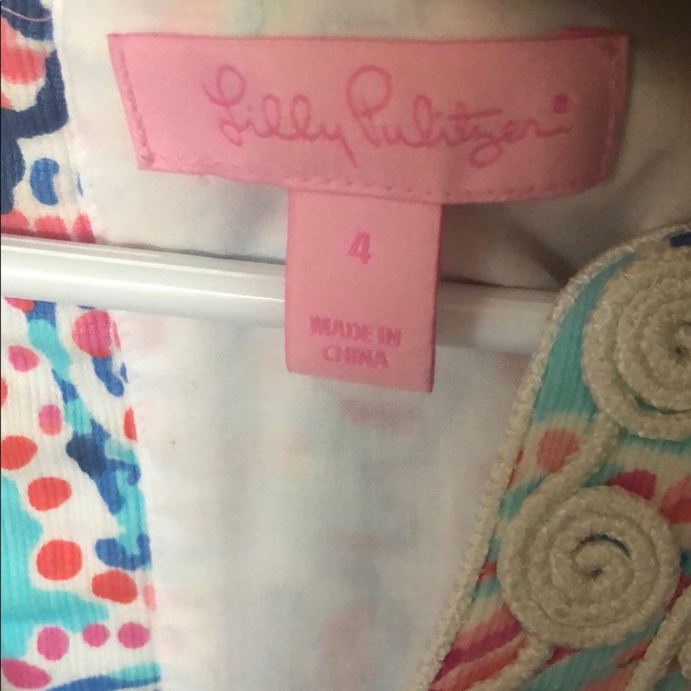 Lilly Pulitzer Shell Dress Size 4 - Picture 5 of 5